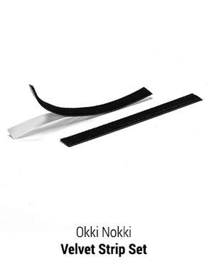 Okki Nokki Replacement Velvet Strips - 10 inch